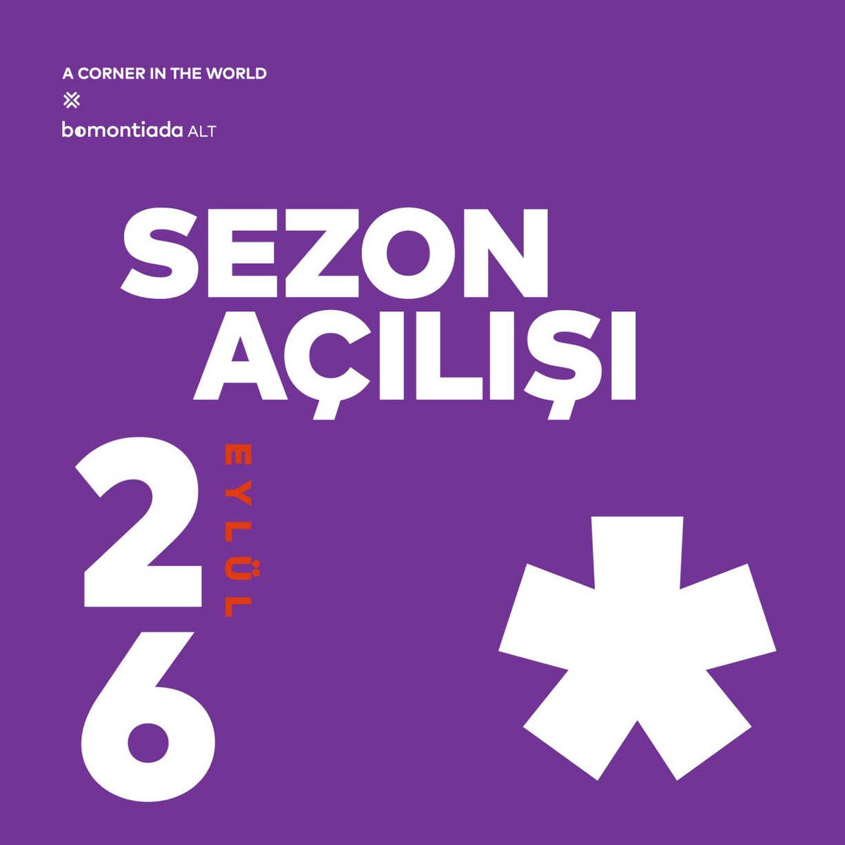 bomontiada ALT 26 Eylül\'de Sezonu Açıyor