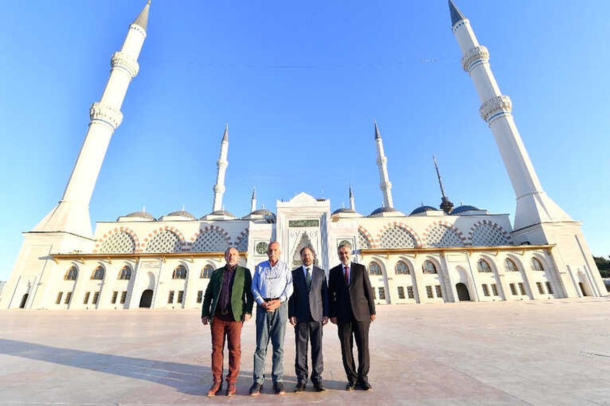 Diyanet İşleri Başkanı Erbaş, Çamlıca Camii\'yi Ziyaret Etti
