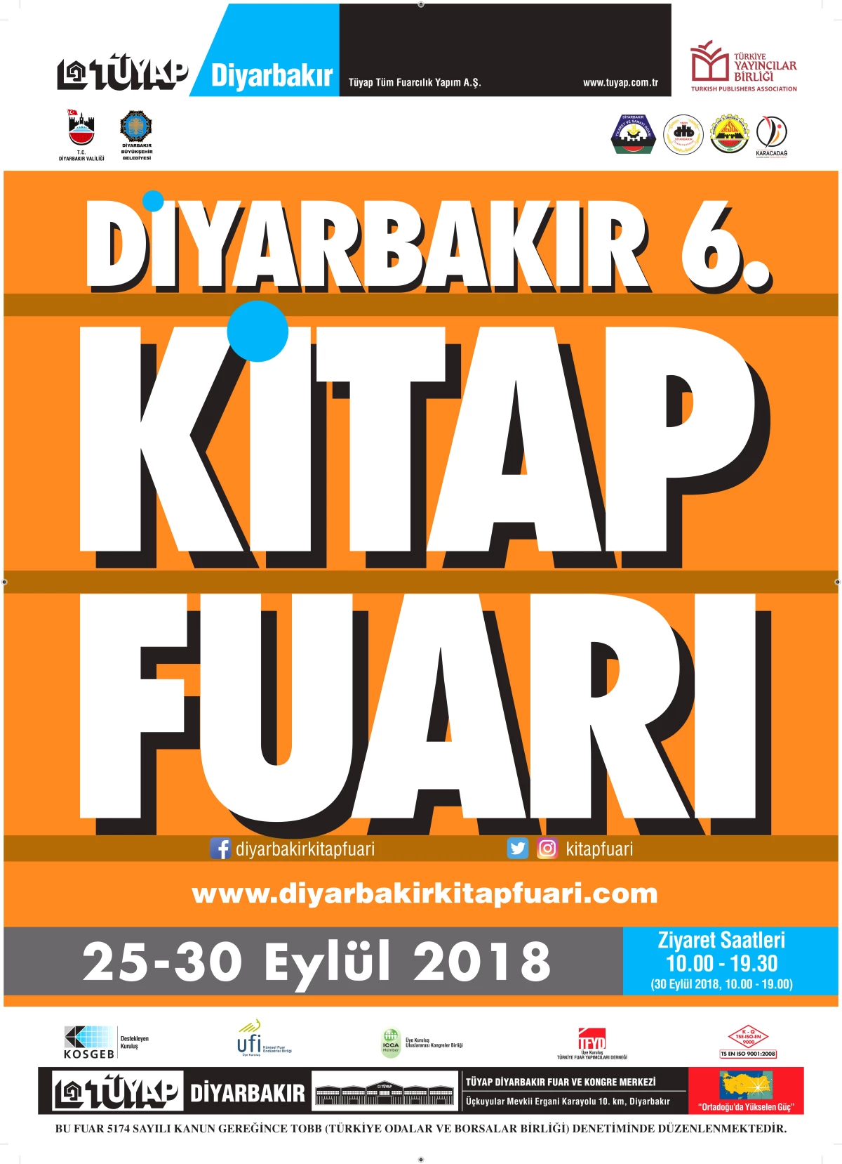 Diyarbakır 6. Kitap Fuarı Açıldı