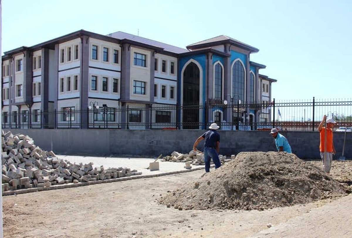 Germencik\'te Parke Çalışmaları Tüm Hızıyla Devam Ediyor