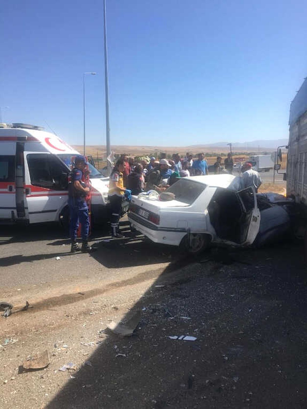 Kayseri\'de Trafik Kazası: 1 Ölü, 5 Yaralı