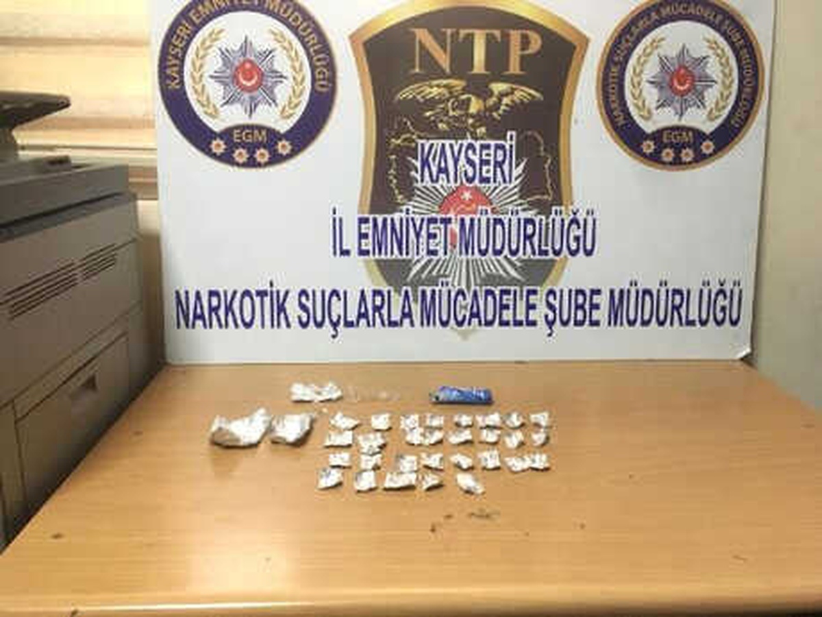 Kayseri\'de Uyuşturucu Ticaretine 1 Gözaltı