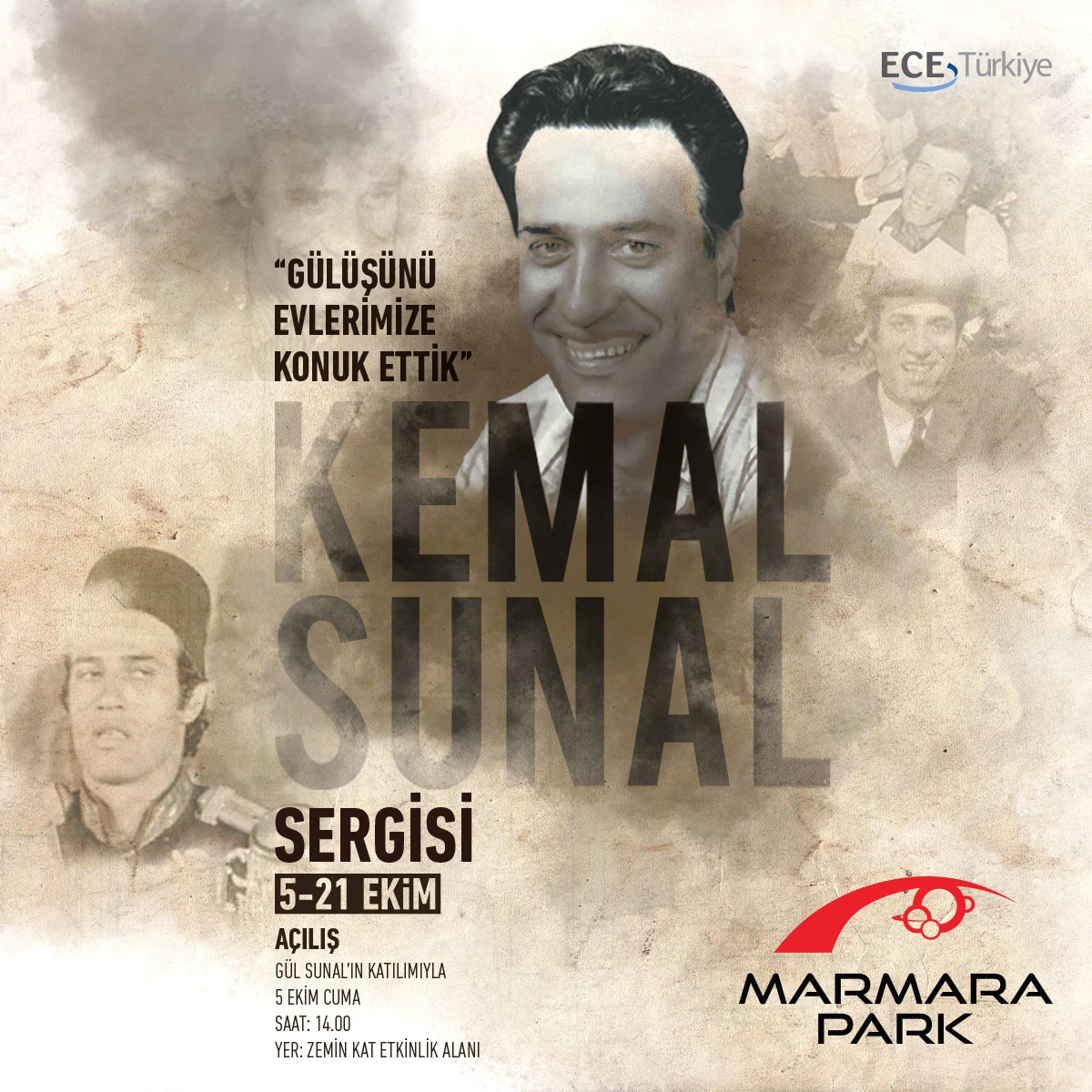 \'Kemal Sunal\'ın Sergisi Marmara Park\'ta!