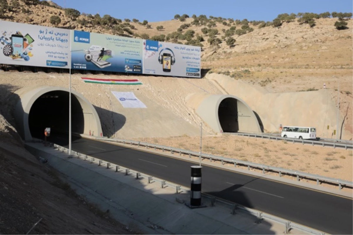 Limak İnşaat\'ın Yapımını Üstlendiği Zaho Tüneli Hizmete Açıldı