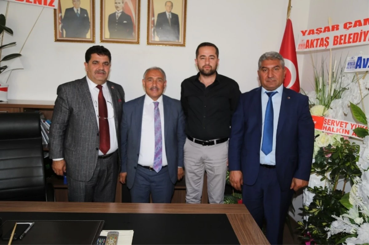 Niğde Belediye Başkanı Özkan\'dan MHP İl Başkanlığı\'na Ziyaret