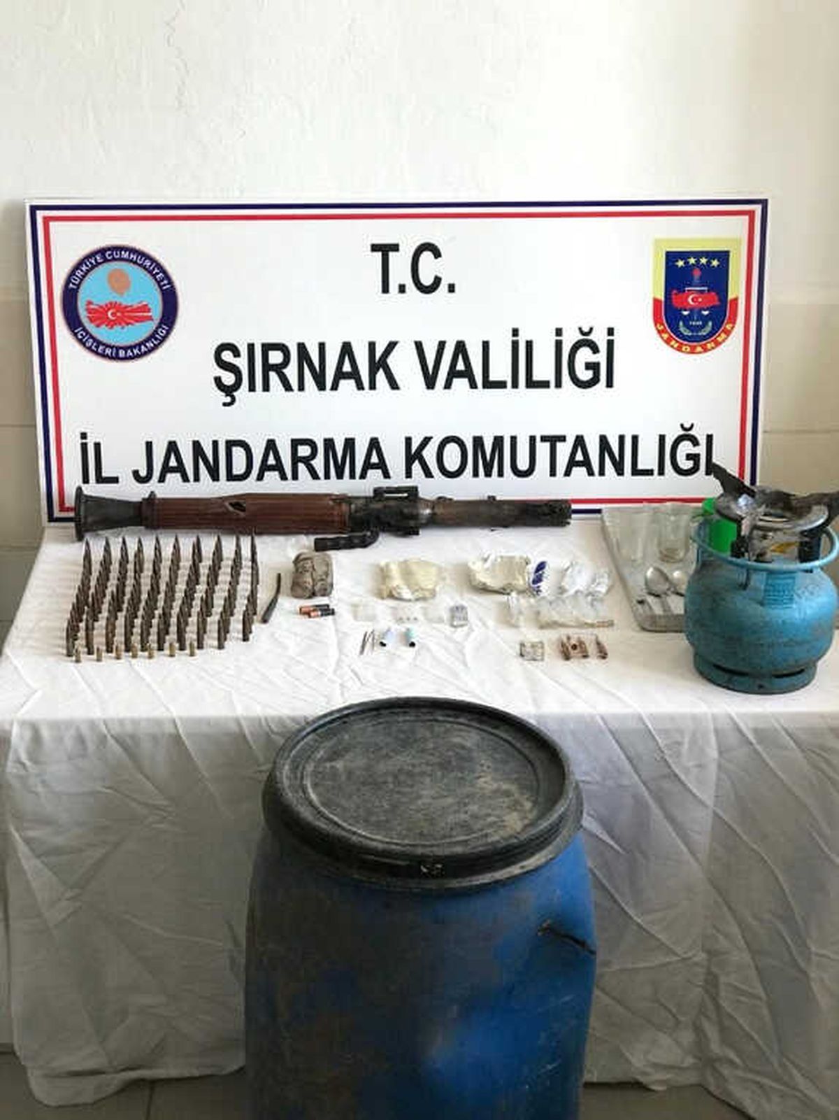 Şırnak\'ta Mühimmat Ele Geçirildi