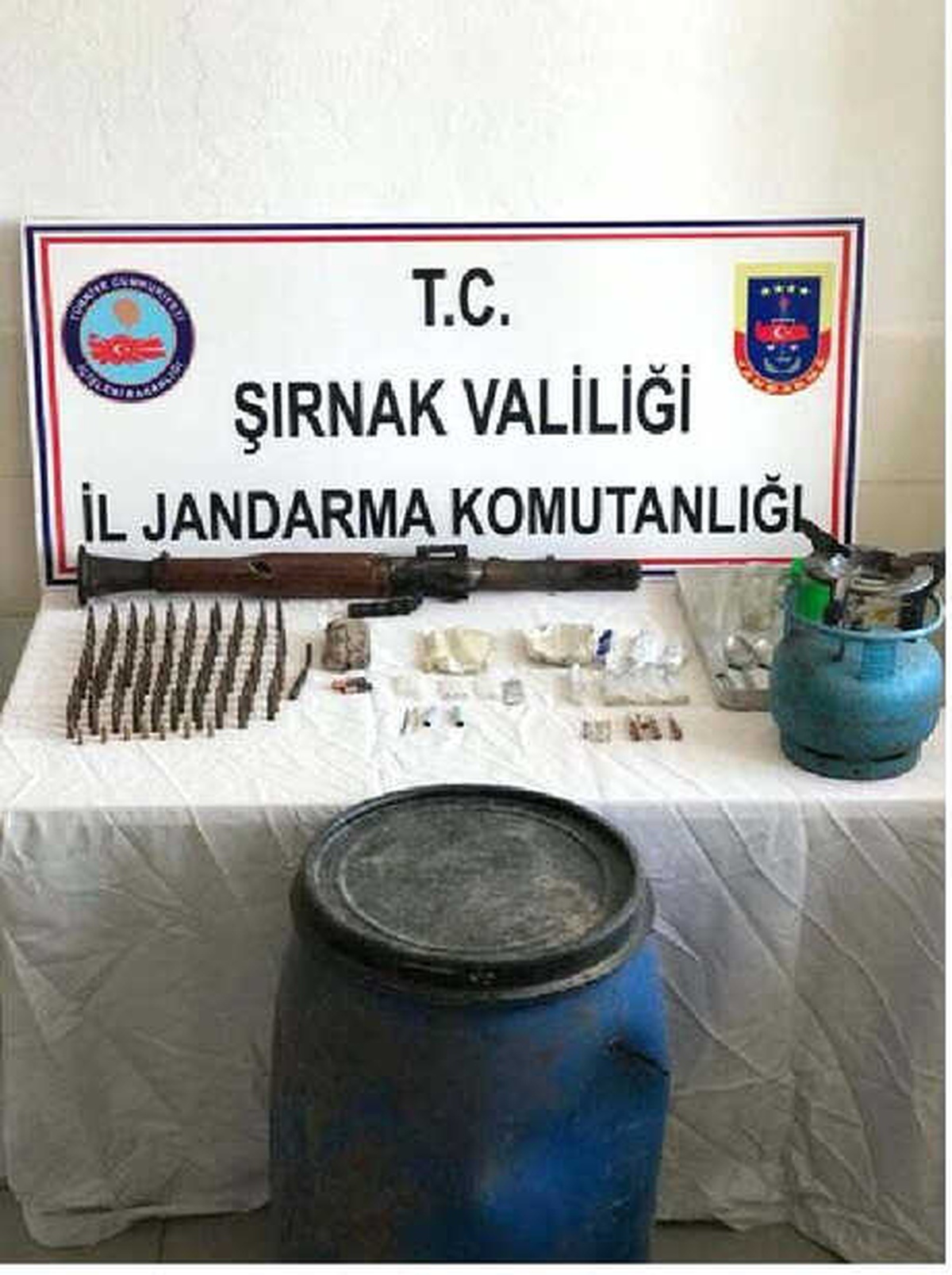 Şırnak\'ta PKK\'ya Ait Mühimmat Ele Geçirildi