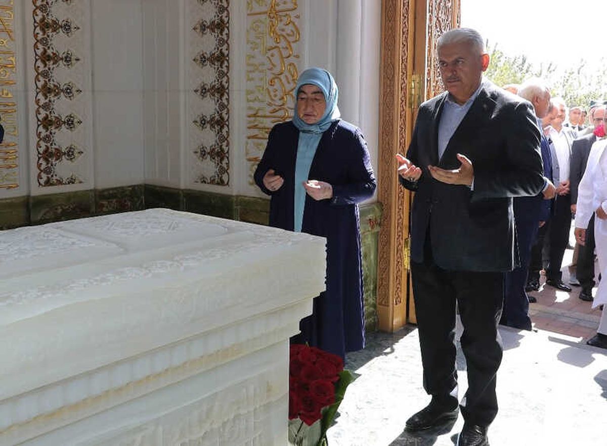 TBMM Başkanı Yıldırım\'dan, İmam-ı Buhari ve İmam-ı Maturudi\'nin Türbelerine Ziyaret