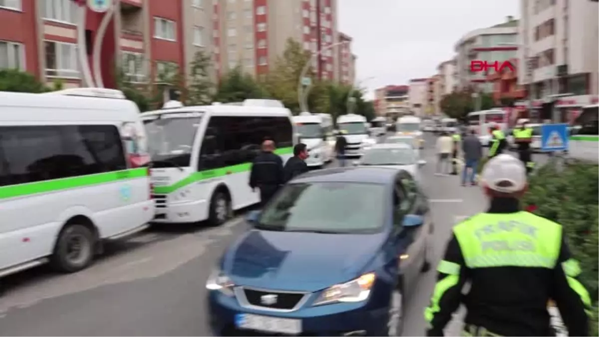 Tekirdağ Minibüsçülerden Yol Kapatma Eylemi Hd