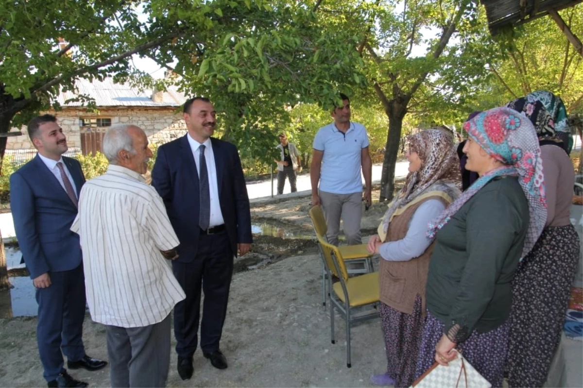 Vali Kaldırım, Ağın\'da İncelemede Bulundu