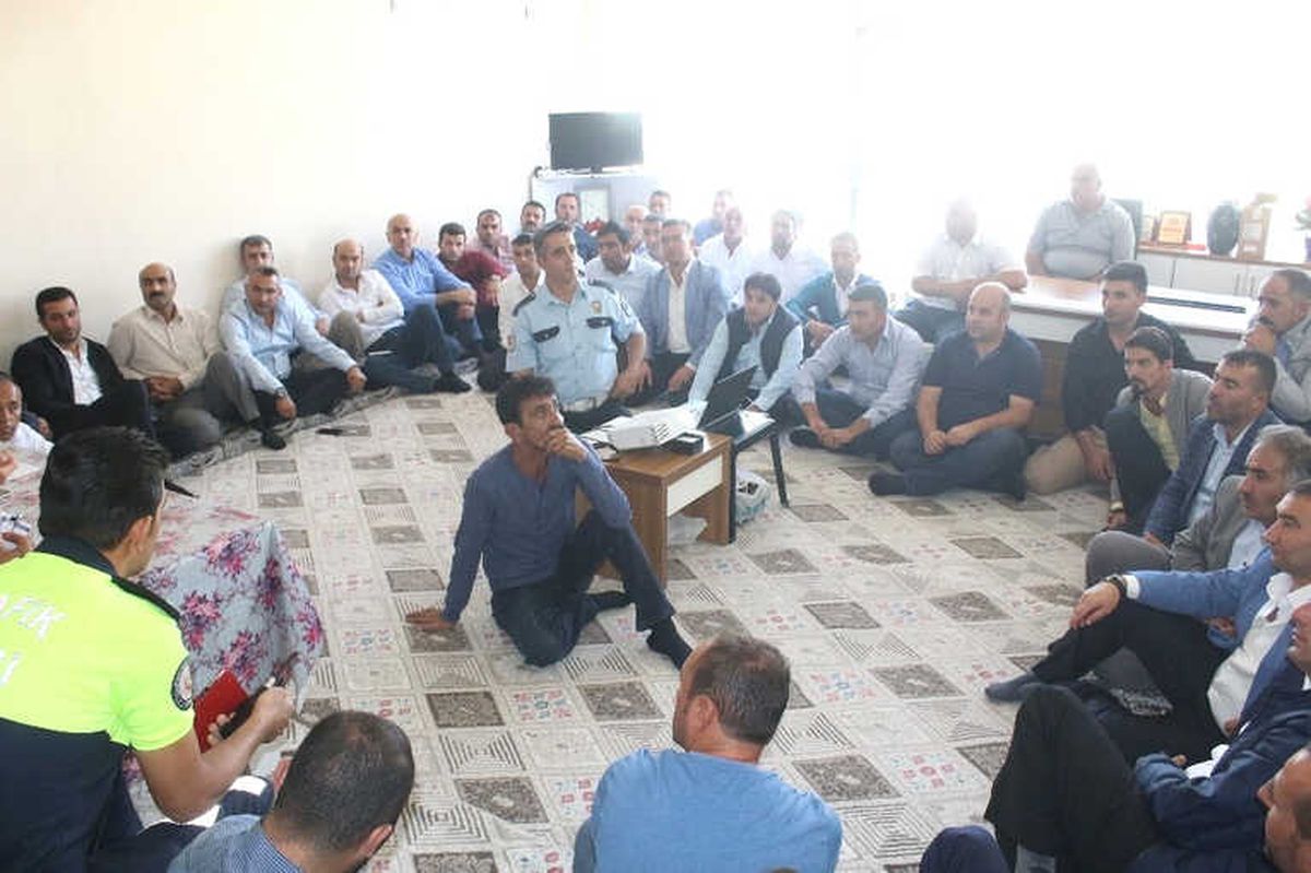Van\'da Okul Servis Şoförlerine Seminer