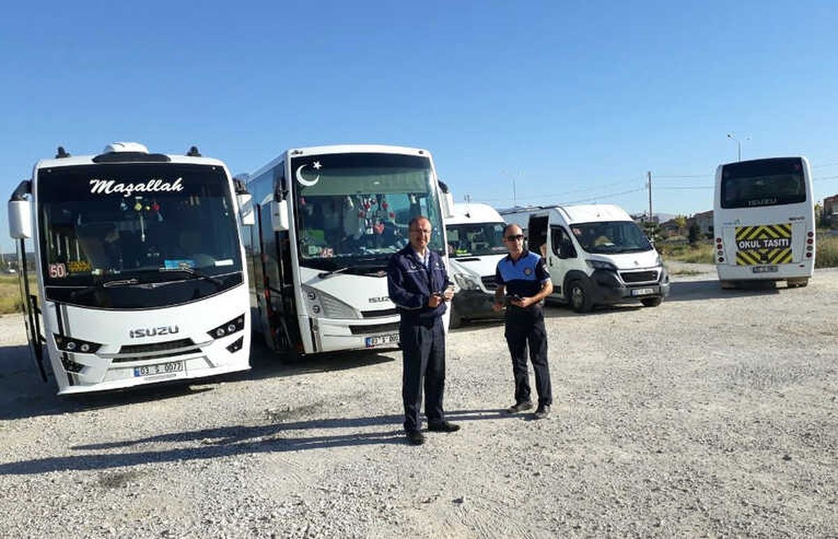 Afyonkarahisar\'da Okul Servisleri Denetlendi