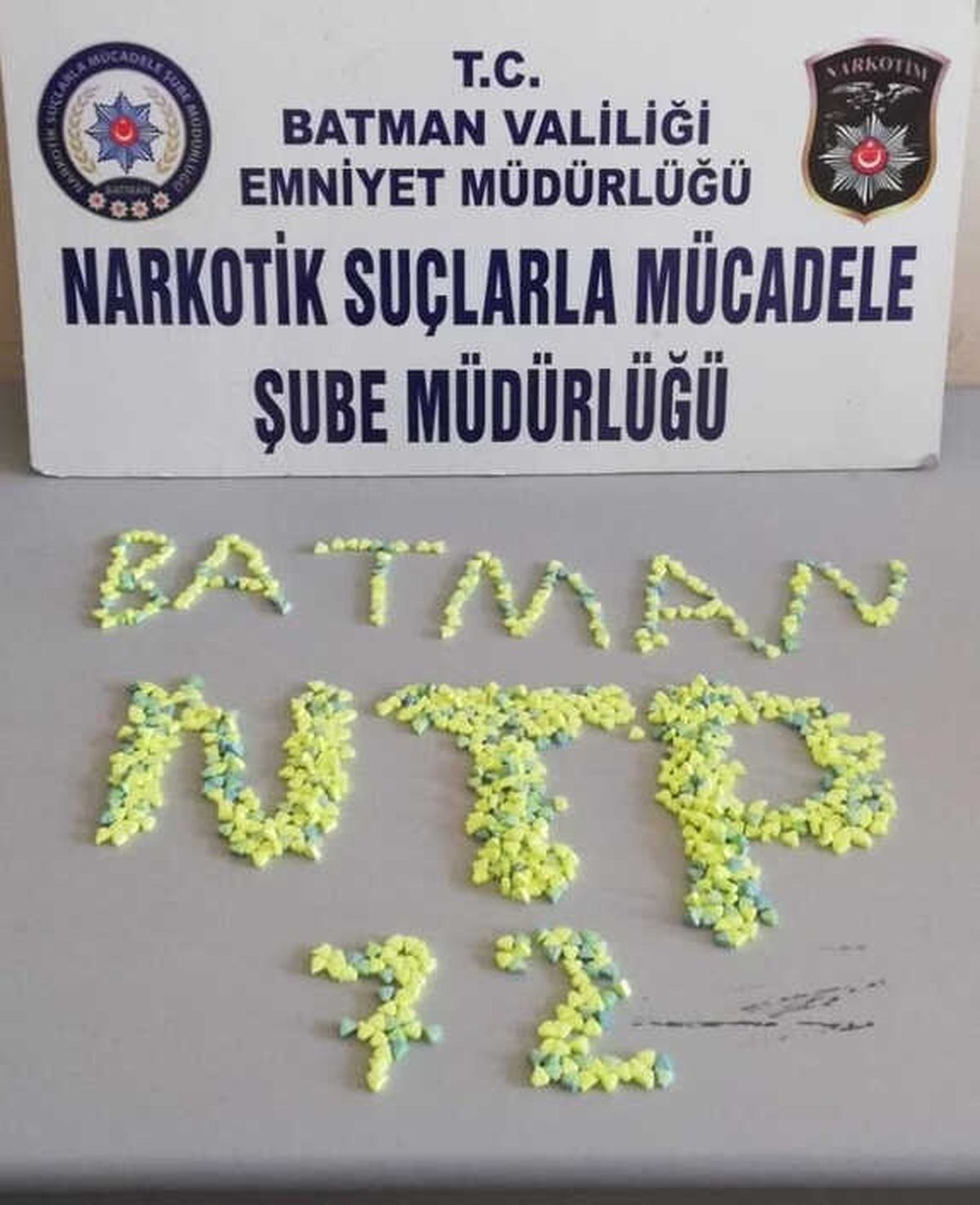 Batman\'da 840 Adet Uyuşturucu Hap Ele Geçirildi