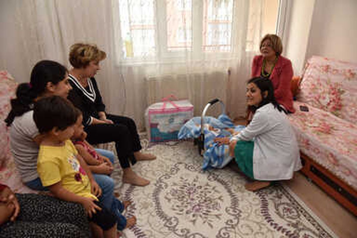 Büyükşehir\'den \'Hoş Geldin Bebek\' Ziyareti