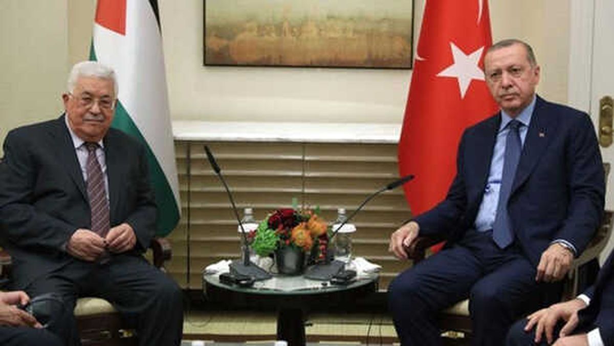 Cumhurbaşkanı Erdoğan Abbas ile Görüştü