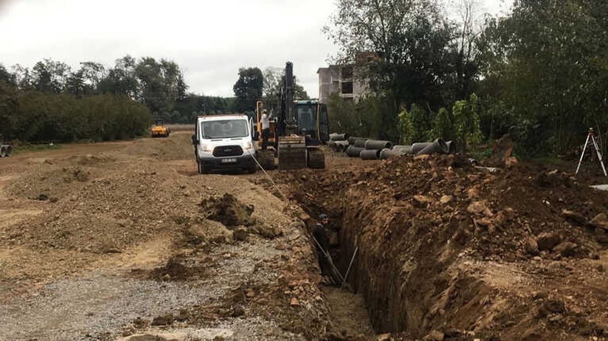 Düzce\'de Altyapı Çalışmaları Sürüyor