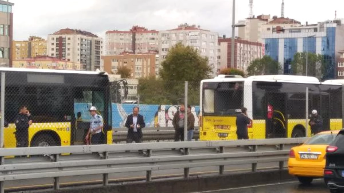 Fotoğraflar//okmeydanı\'nda Metrobüs Kazası