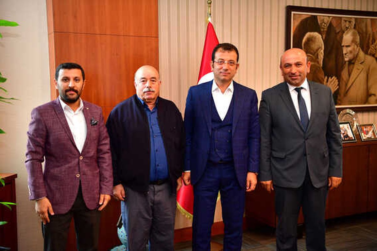 İmamoğlu Komşularını Makamında Ağırladı