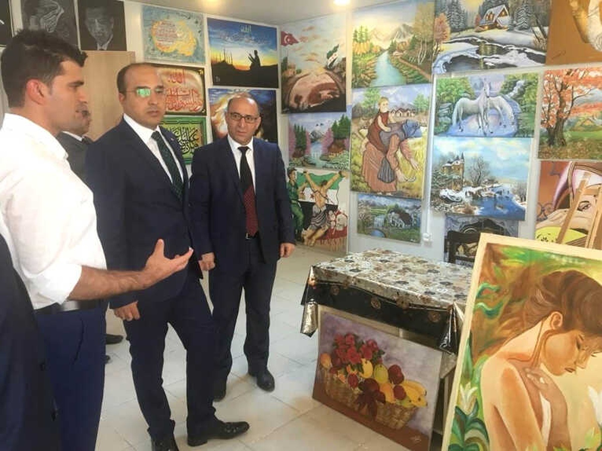 Kaymakam Duman Elbeyli Kampında İncelemelerde Bulundu