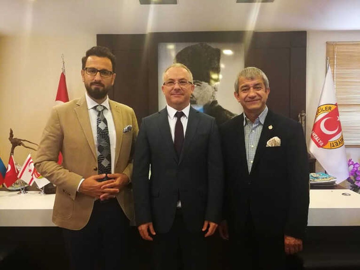 KKTC\'nin Antalya Başkonsolosu ve Turizm Temsilcisinden Agc\'ye Ziyaret