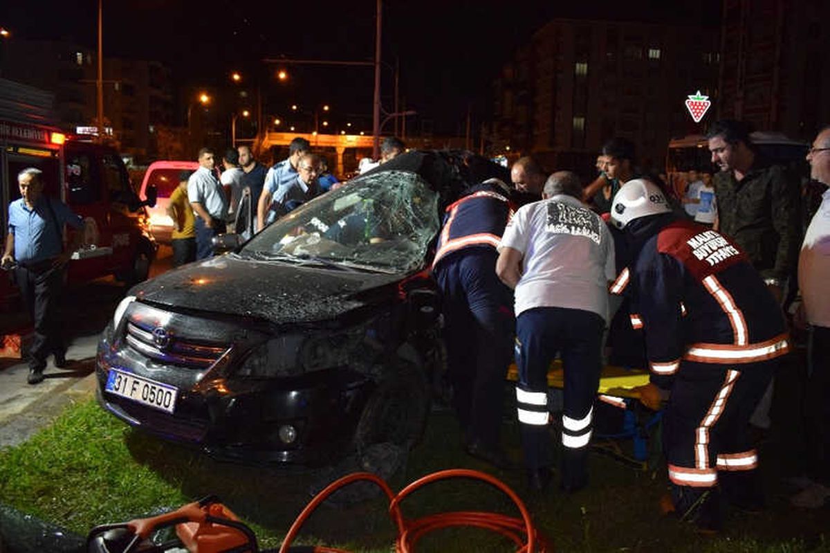 Malatya\'da Feci Kaza 1 Ölü 1 Yaralı