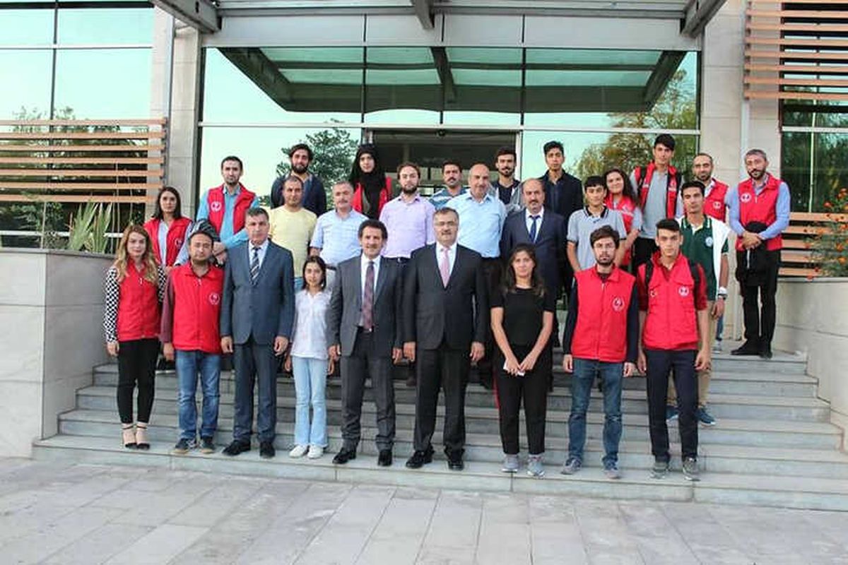 Müdür İnanç\'tan Müdür Tevke\'ye Ziyaret