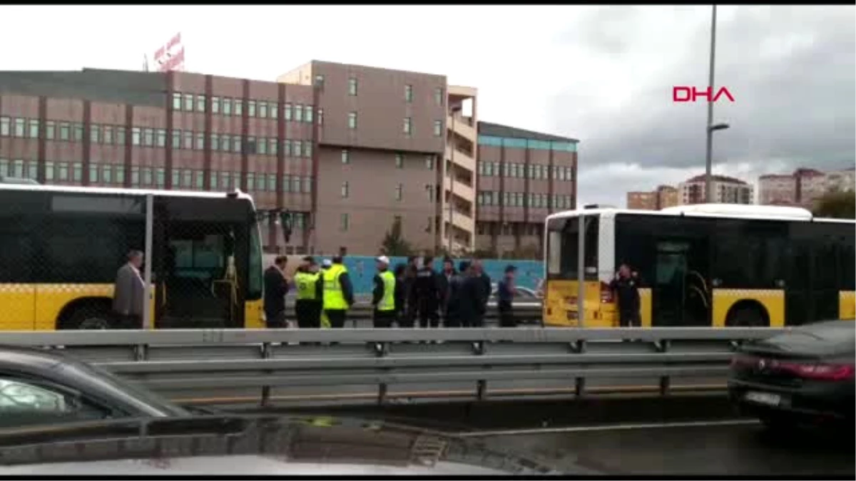 Okmeydanı\'nda Metrobüs Kazası_ek Görüntü