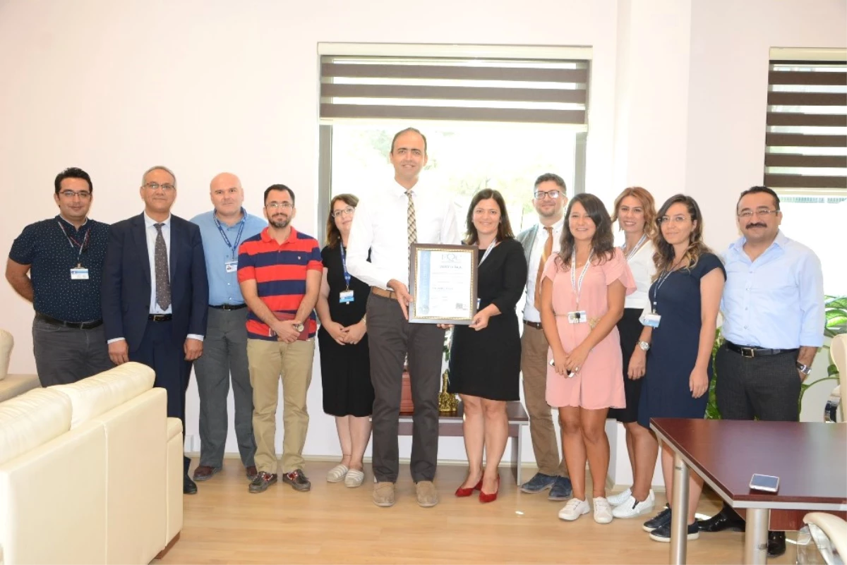 Paü Hastanesine Iso 9001: 2015 Belgesi