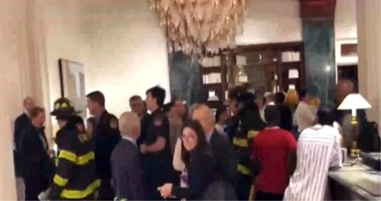 BM Zirvesi İçin New York\'ta Bulunan Türk Gazetecilerin Otelinde Yangın Çıktı