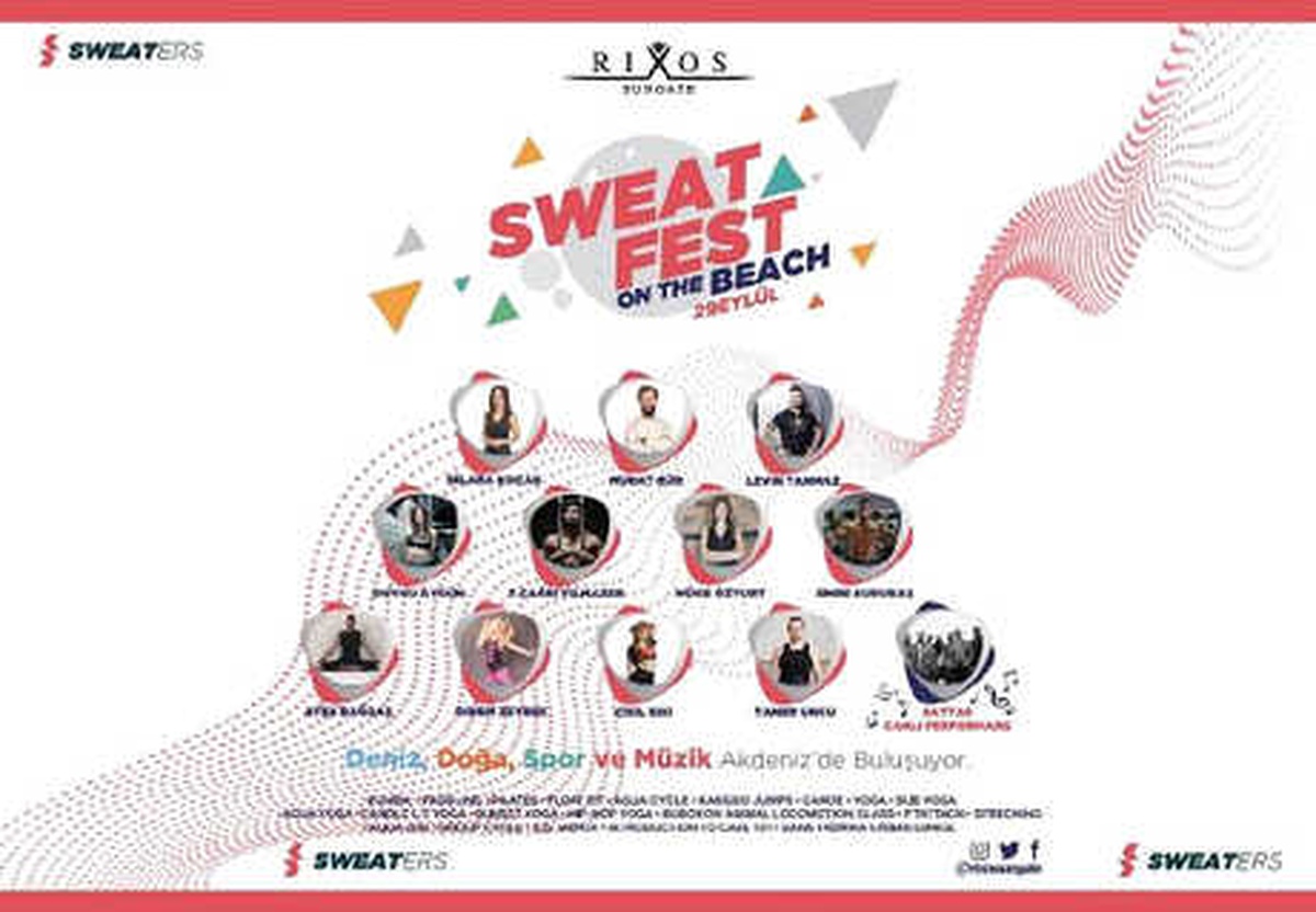 Sweat Fest ile Spor Tutkunları Bir Araya Geliyor