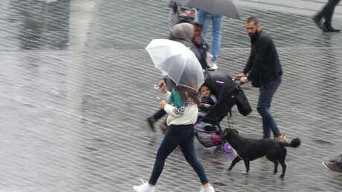 Taksim\'e Kış Geldi