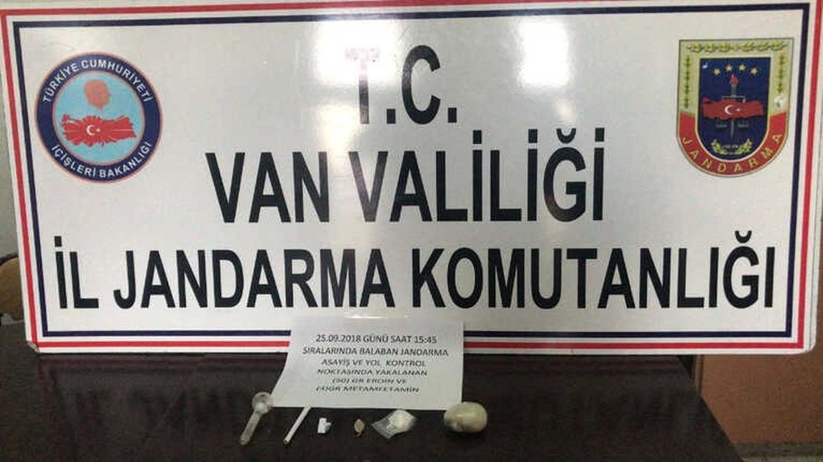 Van\'da Uyuşturucu Madde Ele Geçirildi