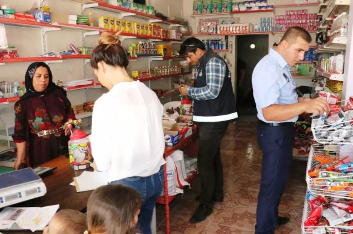 Akçakale Zabıtasından Okul Kantinlerine Sıkı Denetim