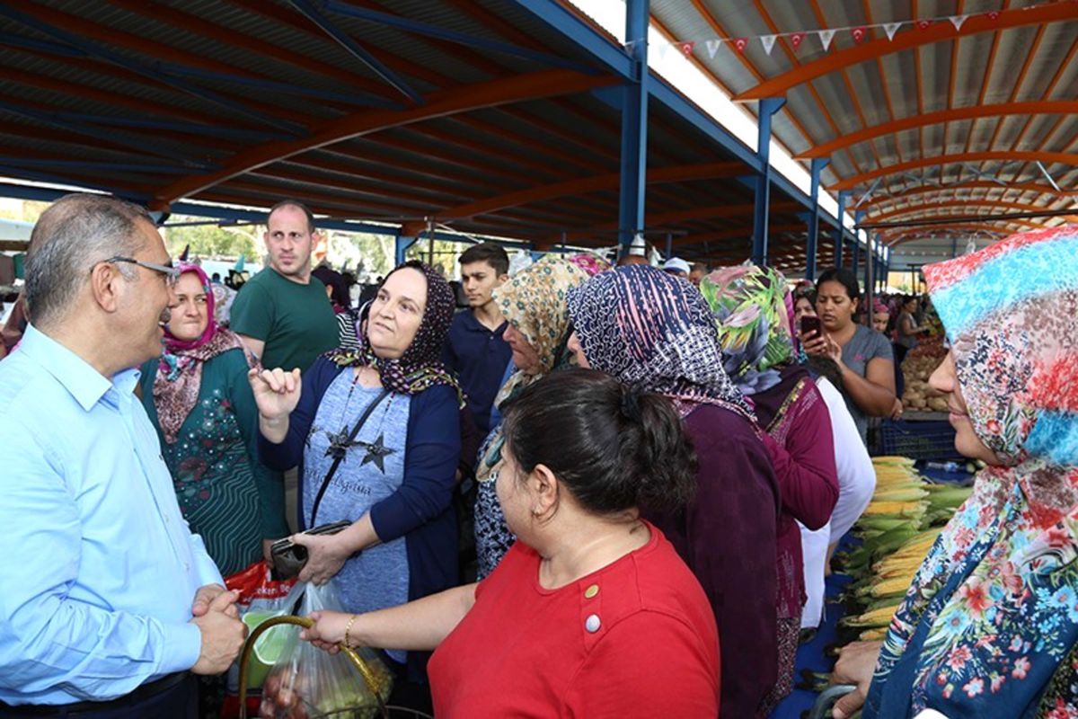Akıncılar Kapalı Semt Pazarı Açıldı