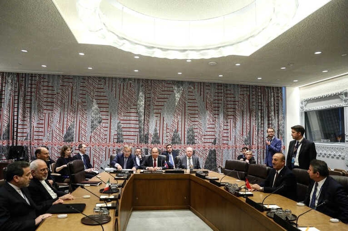 Çavuşoğlu, Lavrov ve Zarif\'ten New York\'ta Üçlü Zirve