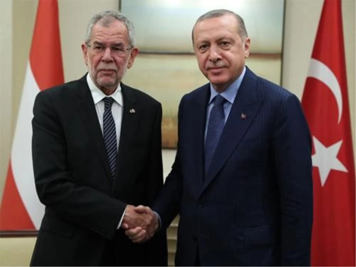 Cumhurbaşkanı Erdoğan, Avusturya Cumhurbaşkanı Alexander Van Der Bellen ile Görüştü