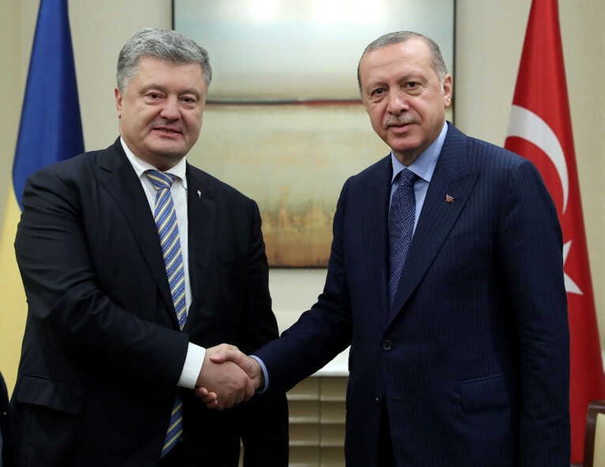 Cumhurbaşkanı Erdoğan, Ukrayna Cumhurbaşkanı Poroşenko ile Görüştü