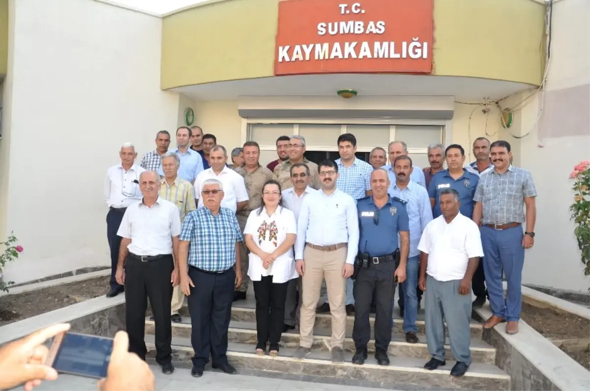 Kaymakam Coşkun Vedalaştı