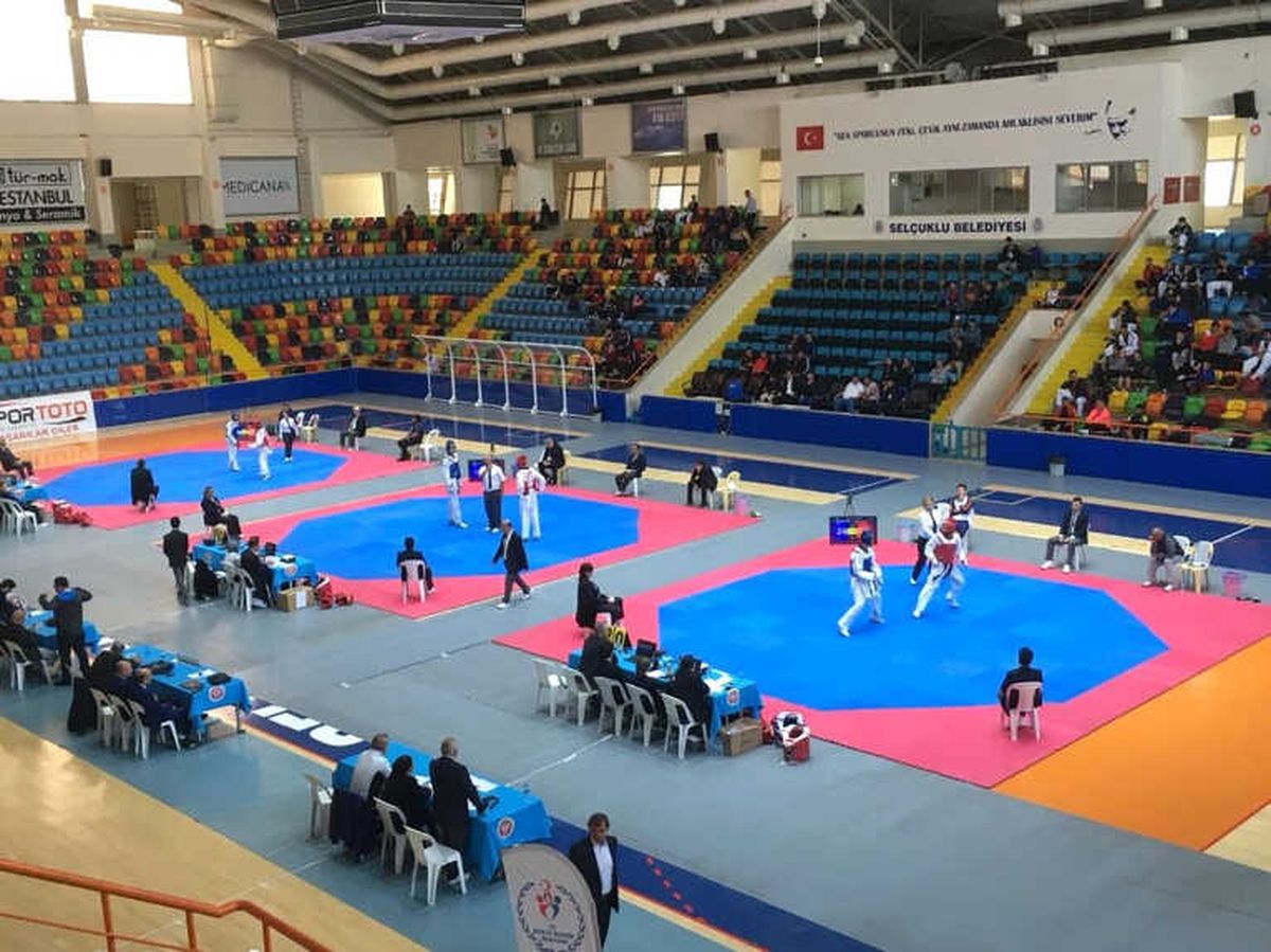 Konya\'da Tekvando Ümit ve Yıldızlar Milli Takım Seçmeleri Başladı