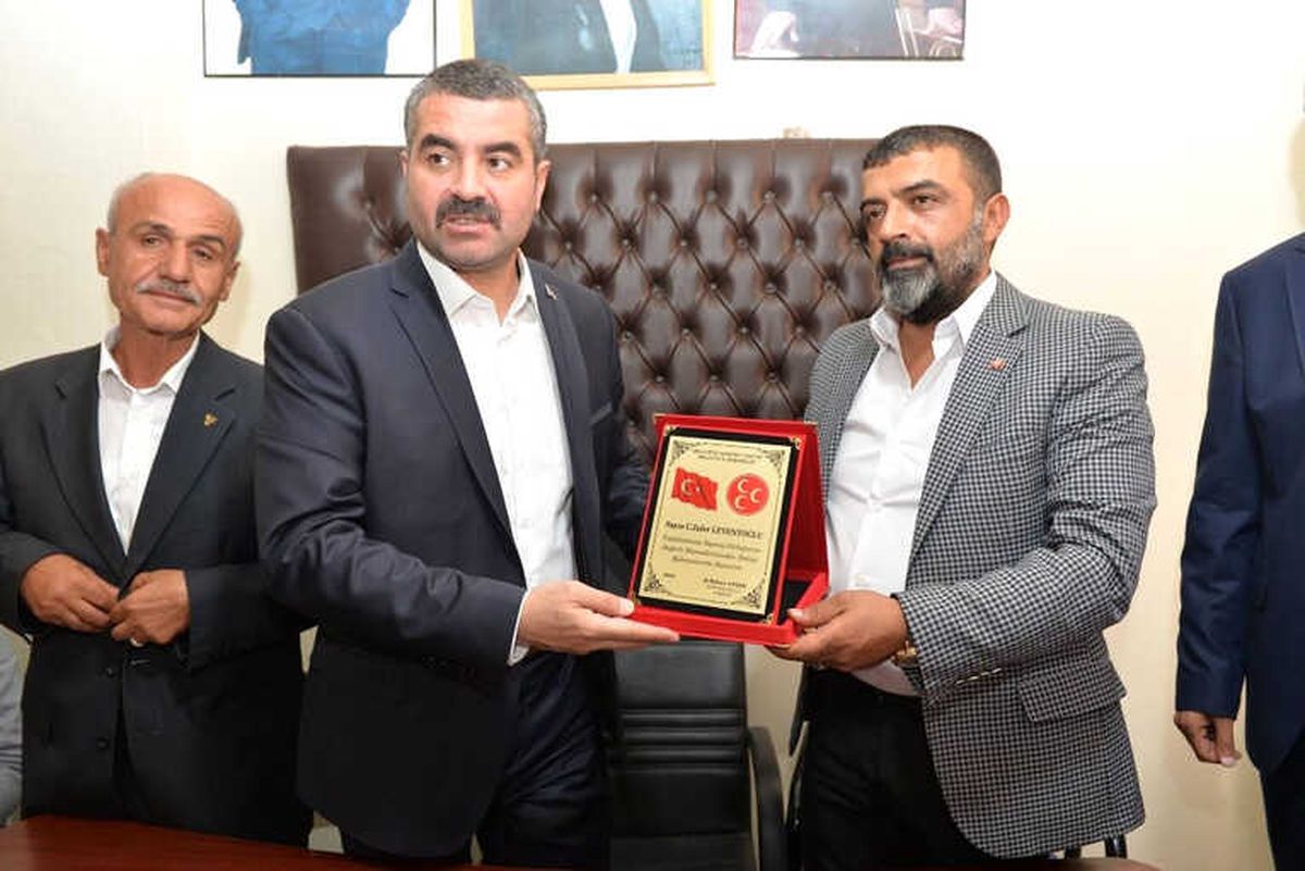 MHP İl Başkanı Avşar\'dan Akçadağ\'a Ziyaret