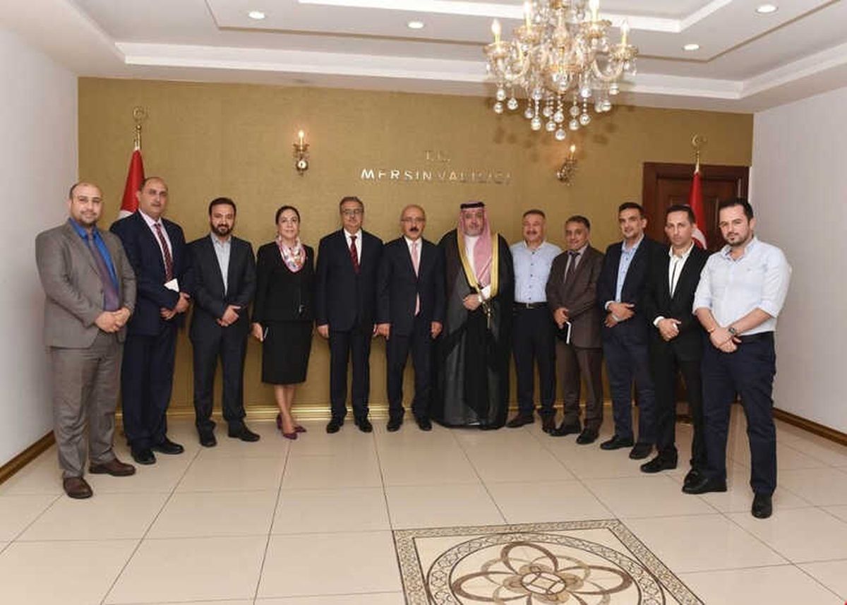Ortadoğu Endüstriyel Serbest Bölge Delegasyonu Vali Su\'yu Ziyaret Etti