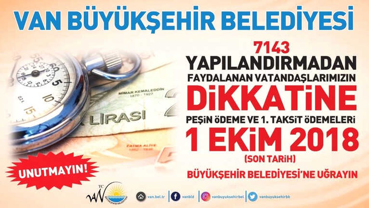 Van Büyükşehir Belediyesinden Hafta Sonu Mesaisi