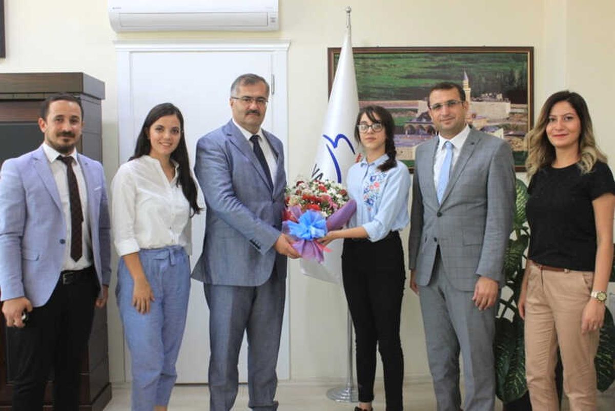 Van Özel Osb Teknik Koleji Yöneticilerinden Müdür Tevke\'ye Ziyaret