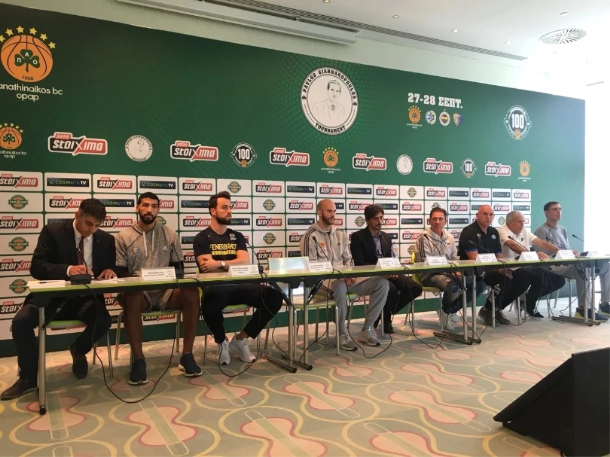 Zeljko Obradovic: "Panathinaikos\'a Bu Turnuvaya Bizi Davet Etmiş Olmalarından Ötürü Teşekkür Ederim"
