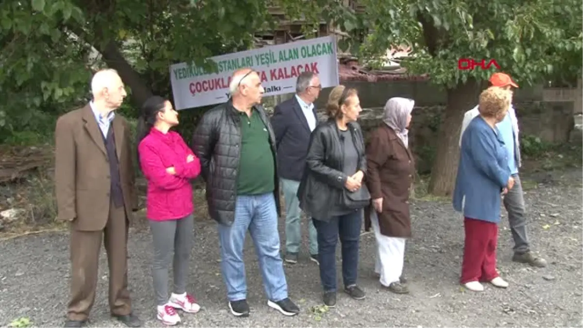 1- Mahallelinin Yedikule Bostanı Otopark Olmasın Nöbeti