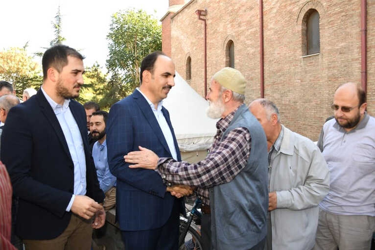 Başkan Altay İplikçi Cami\'nde Vatandaşlarla Buluştu