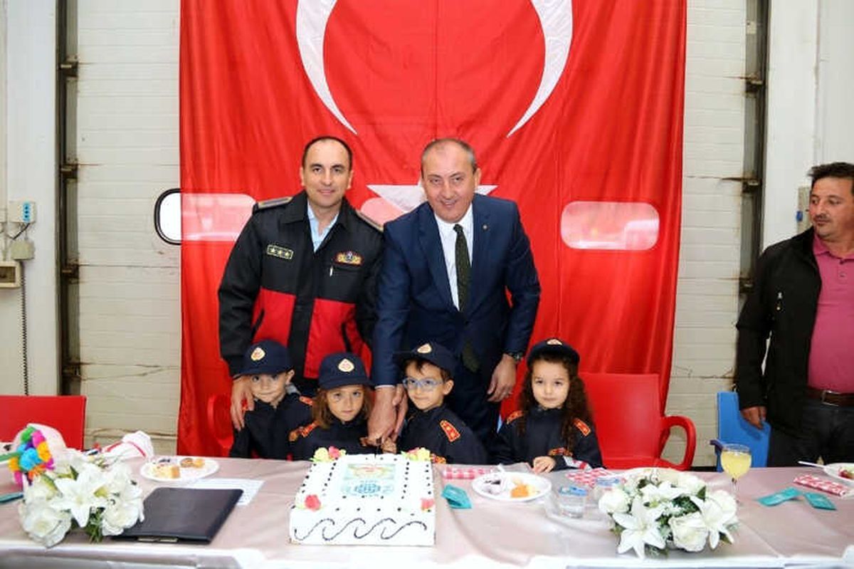 Biga\'da, Türk İtfaiyesi\'nin 304\'üncü Yıldönümü Kutlandı