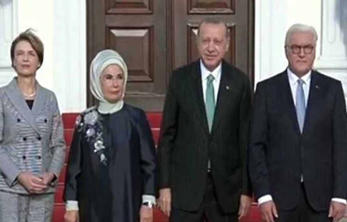 Cumhurbaşkanı Erdoğan, Steinmeier\'le Bir Araya Geldi