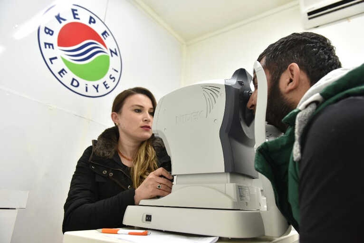 Kepez\'in Mahallelerinde Göz Taraması