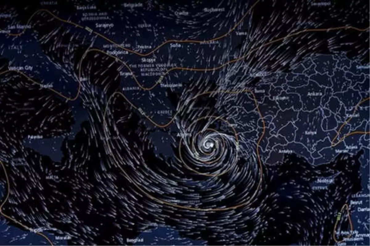 Meteorolojiden Şiddetli Fırtına Uyarısı